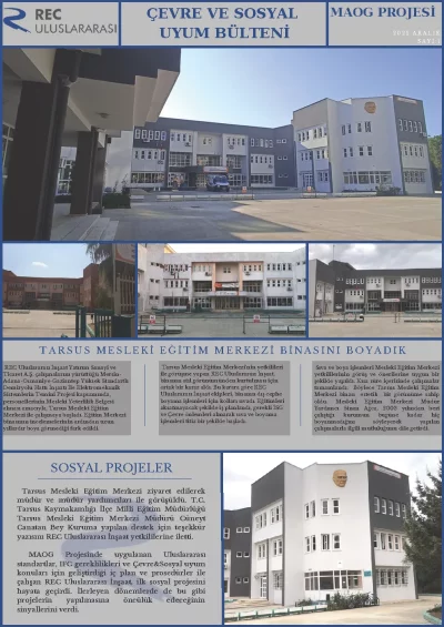 Tarsus Mesleki Eğitim Binası Boyama